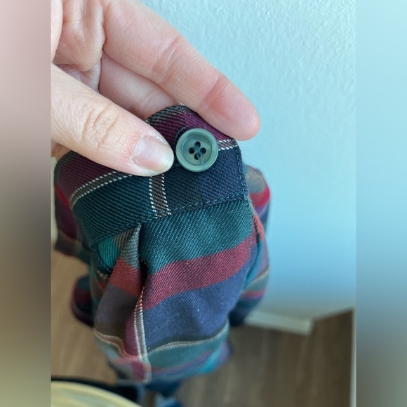 Jos A Bank clothes Midi Plaid skirt vintage retro - Picture 6 of 6